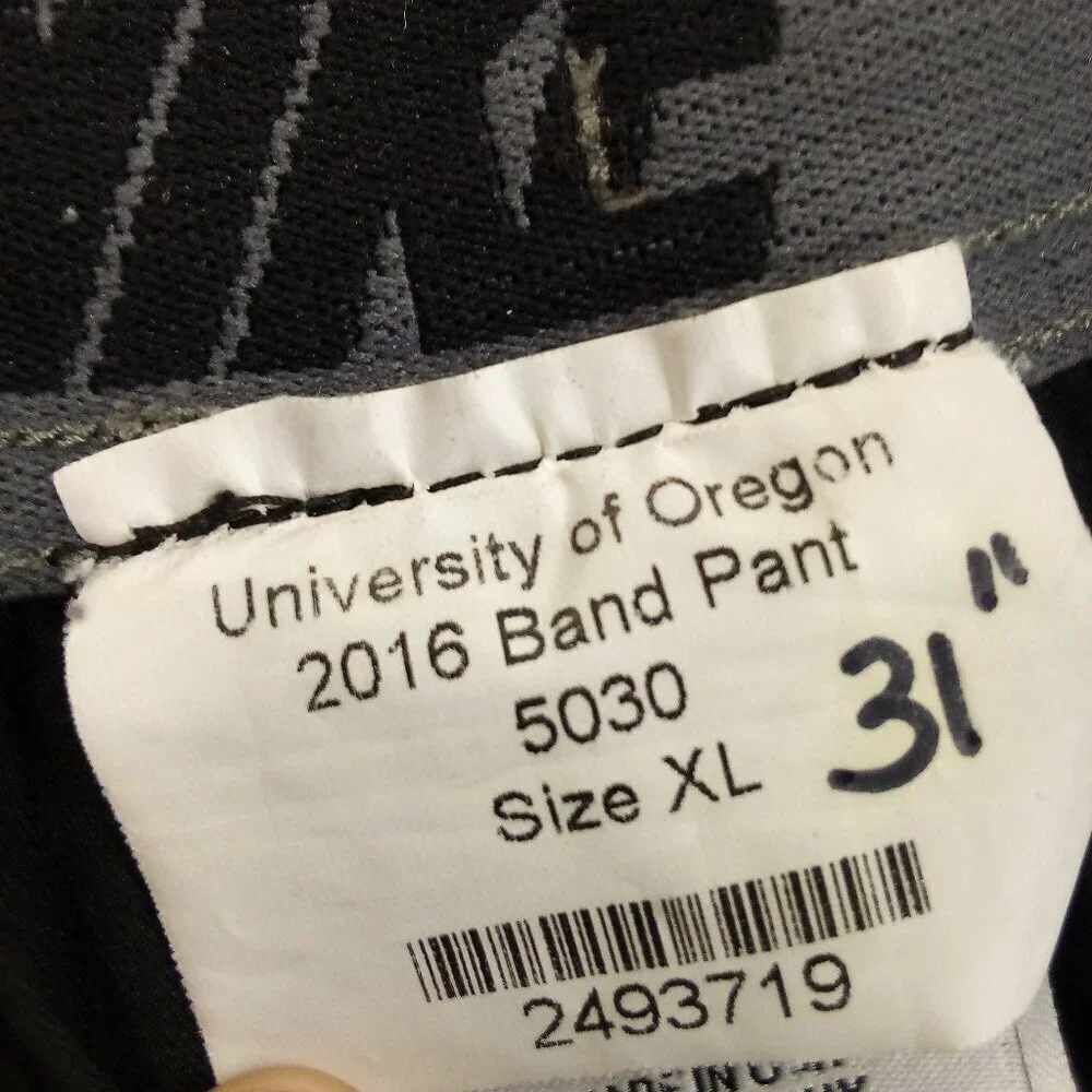 Nike Oregon Ducks Band Team Issue Wind Pants Joggers Trainers